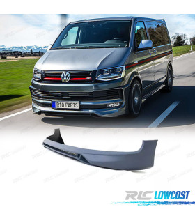 SPOILER LIP VOLKSWAGEN VW BULLI T6.1 19- NEGRO BRILLO