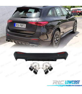 DIFUSOR MERCEDES GLC W254 23- LOOK AMG GLC43 NEGRO