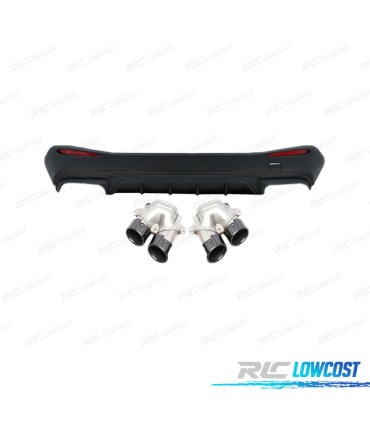 DIFUSOR MERCEDES W254 23- LOOK GLC 43 NEGRO