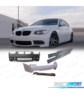 KIT CARROCERIA BMW E92 06-10 LOOK M3 SIN PDC CON LAVAFAROS