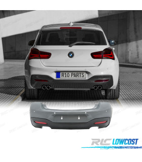 PARAGOLPES TRASERO BMW F20 F21 LCI 15-19 LOOK M PDC DOBLE SALIDA