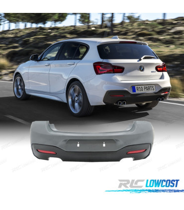 PARAGOLPES TRASERO BMW F20 F21 15-19 LCI LOOK M DOBLE SALIDA