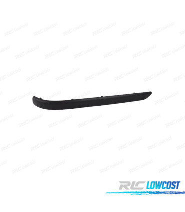 MOLDURA DERECHA PARAGOLPES TRASERO BMW E46 SEDAN 98-01 NEGRO MATE