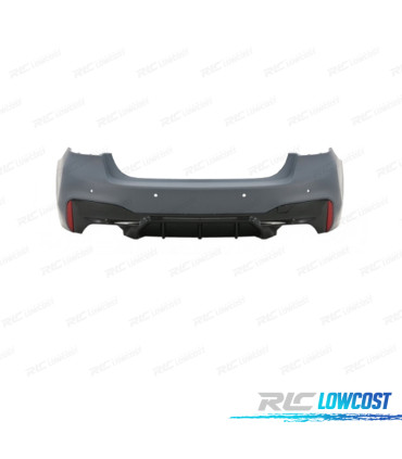 PARAGOLPES TRASERO BMW G30 20-23 LOOK M5 PDC DOBLE SALIDA