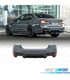 PARAGOLPES TRASERO BMW G30 LCI 21-23 LOOK M5 PDC DOBLE SALIDA