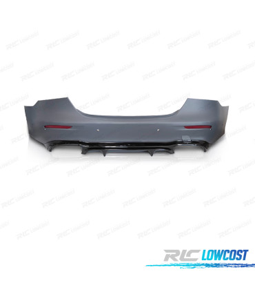 PARAGOLPES TRASERO MERCEDES W213 21-24 LOOK AMG E63S PDC + DIFUSOR
