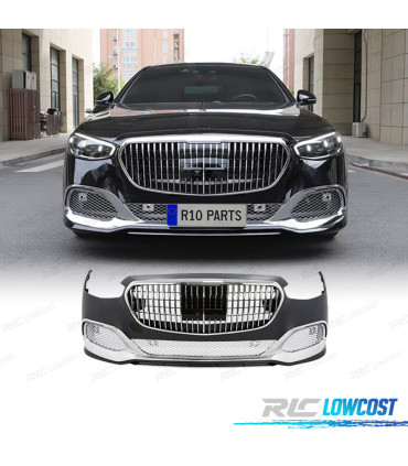 PARAGOLPES DELANTERO MERCEDES CLASE S W223 20-23 LOOK MAYBACH PDC