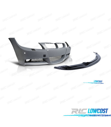 PARAGOLPES BMW E90 E91 05-08 LOOK M PDC SRA + SPOILER DELANTERO M PERFORMANCE