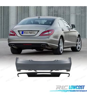 PARAGOLPES TRASERO MERCEDES CLASE CLS W218 11-14 LOOK AMG