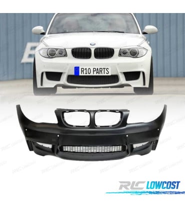 PARAGOLPES DELANTERO BMW E81 E82 E88 06-10 LOOK 1M PDC + CONDUCTOS AIRE