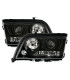 FAROS PARA MERCEDES CLASE C W202 93-00 FONDO NEGRO