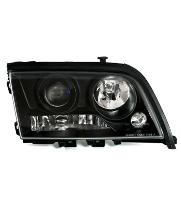 FAROS PARA MERCEDES CLASE C W202 93-00 FONDO NEGRO