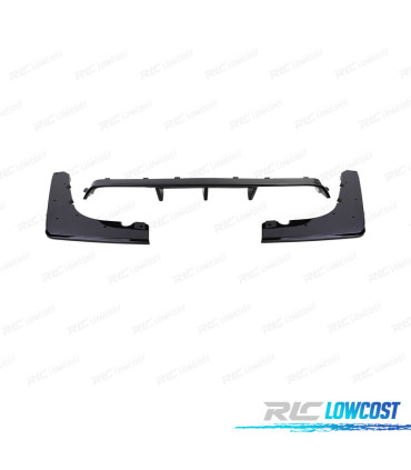 DIFUSOR BMW M3 F80 M4 F82 F83 M PERFORMANCE NEGRO BRILLO