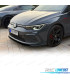 SPOILER LIP VOLKSWAGEN VW GOLF 8 20- NEGRO