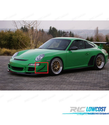 SPOILER FRONTAL LATERAL PARA PORSCHE 911 996 997 97-04 04-08