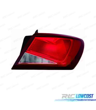 PILOTO DCH SEAT LEON 12-17 BLANCO ROJO