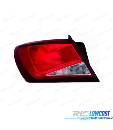 PILOTO IZQ SEAT LEON 12-17 BLANCO ROJO