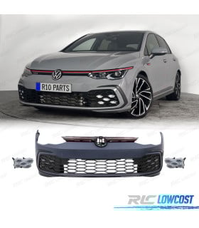 PARAGOLPES DELANTERO VOLKSWAGEN VW GOLF 8 LOOK GTI + ANTINIEBLAS