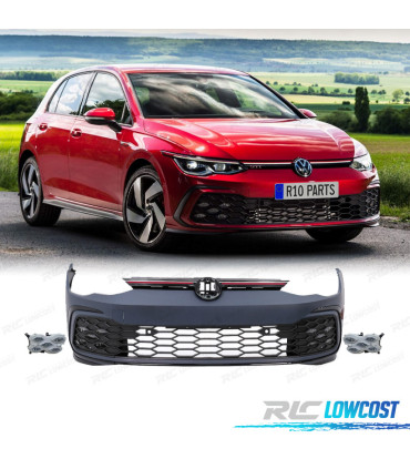 PARAGOLPES DELANTERO VOLKSWAGEN VW GOLF 8 19-24 LOOK GTI PDC + ANTINIEBLAS