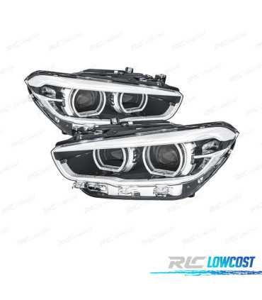FAROS BMW F20 F21 15-19 FULL LED FONDO NEGRO