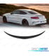 ALERON SPOILER MERCEDES CLASE C COUPE C205 14-17 LOOK AMG NEGRO BRILLO