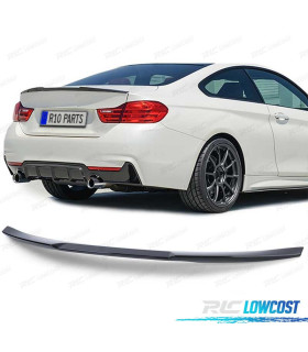 ALERON SPOILER BMW F32 13-18 LOOK M4 NEGRO BRILLO