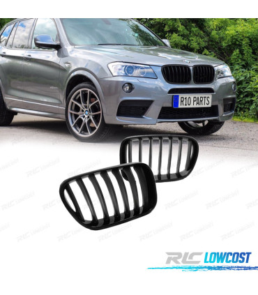 PARRILLA BMW X3 F25 10-14 LOOK M PERFORMANCE NEGRO MATE