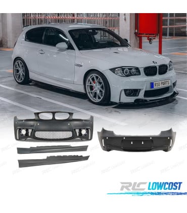 KIT CARROCERIA BMW E81 LOOK 1M PDC
