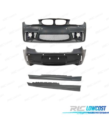 KIT CARROCERIA BMW E81 LOOK 1M PDC
