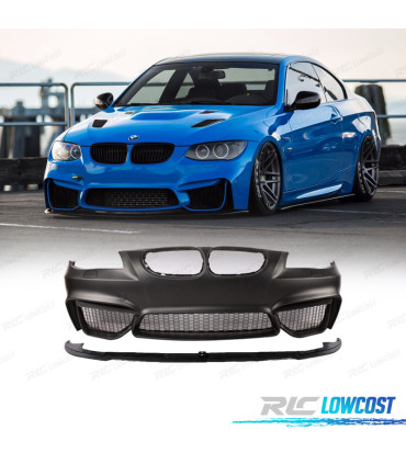 PARAGOLPES DELANTERO BMW E92 LCI 10-14 LOOK M4 + SPOILER LIP