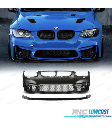 PARAGOLPES DELANTERO BMW E92 E93 LCI 10-14 LOOK M4 + SPOILER LIP