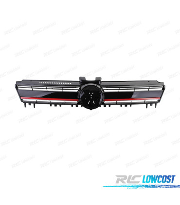 PARRILLA VOLKSWAGEN VW GOLF 7 12-17 LOOK R NEGRO ROJO