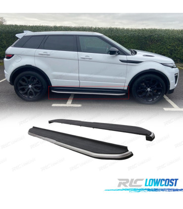 ESTRIBERAS ESTRIBOS RANGE ROVER EVOQUE 10-18 PRESTIGE NEGRO