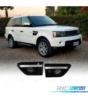 PARRILLAS LATERALES BRANQUIAS RANGE ROVER SPORT 06-09 AUTOBIOGRAPHY BLACK EDITION