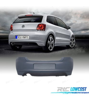 PARAGOLPES TRASERO VOLKSWAGEN VW POLO 6R 09-17 LOOK R