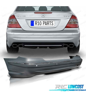 PARAGOLPES TRASERO MERCEDES CLASE E W211 03-09 LOOK AMG PDC