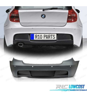 PARAGOLPES TRASERO BMW E81 E87 04-11 LOOK M PDC ABS