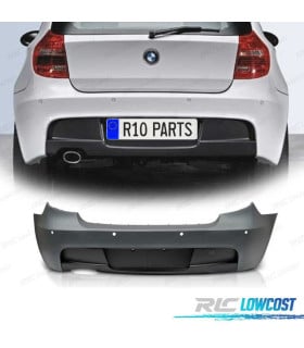 PARAGOLPES TRASERO BMW E81 E87 04-11 LOOK M PDC