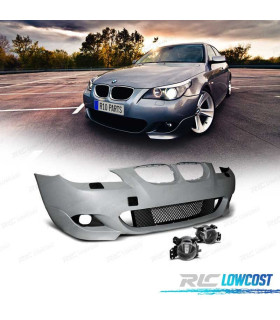 PARAGOLPES DELANTERO BMW E60 61 03-10 LOOK M Y NIEBLAS
