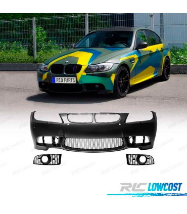 PARAGOLPES DELANTERO BMW E90 E91 05-08 LOOK M3 PDC + LAVAFAROS