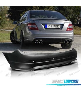 PARAGOLPES TRASERO MERCEDES CLASE C W204 07-11 LOOK AMG