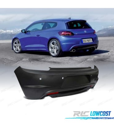 PARAGOLPES TRASERO VOLKSWAGEN VW SCIROCCO 08-14 LOOK R PDC