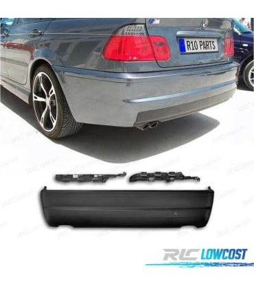 PARAGOLPES TRASERO BMW E46 BERLINA 98-05 DOBLE SALIDA