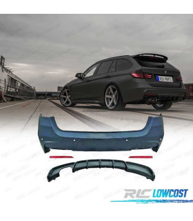 PARAGOLPES TRASERO BMW F31 11-18 LOOK M PERFORMANCE PDC