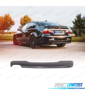 DIFUSOR BMW E90 E91 05-12 LOOK M DOBLE SALIDA