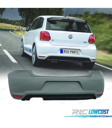 PARAGOLPES TRASERO VOLKSWAGEN VW POLO 09-14 LOOK GTI