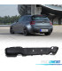DIFUSOR BMW F20 F21 11-15 LOOK M PERFORMANCE DOBLE SALIDA