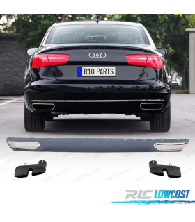 DIFUSOR AUDI A6 4G 12-14 LOOK S6 + COLAS