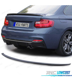 ALERON SPOILER BMW F22 F23 LOOK M PERFORMANCE NEGRO BRILLO