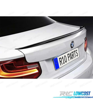 ALERON SPOILER BMW F22 F23 LOOK M PERFORMANCE NEGRO BRILLO